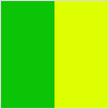 Mansoane Force BMX 145, cauciuc, verde/galben fluo